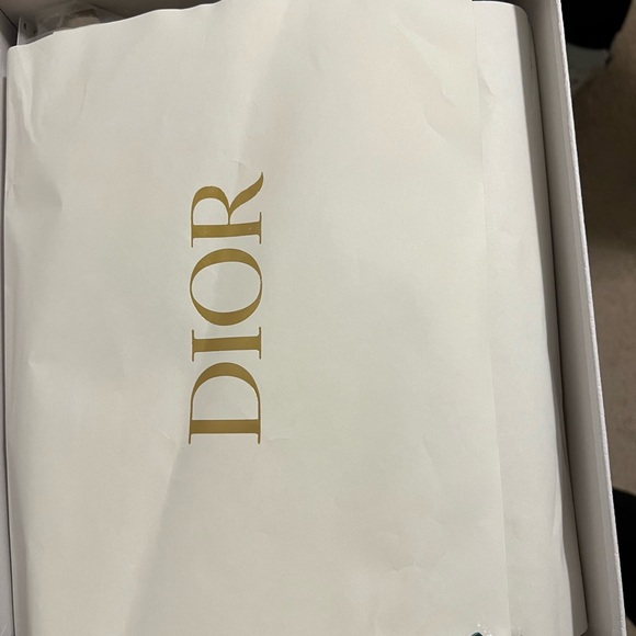 Christian Dior black boot with gold heel only worn once. Great condition - Picture 6 of 7